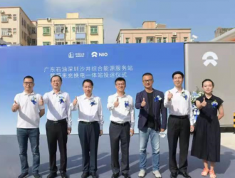 广东中石化首座充换电一体站在深圳投营