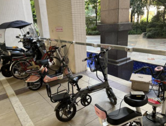 安全便民！白云区均禾街一小区内40个电动自行车充电桩建成投用