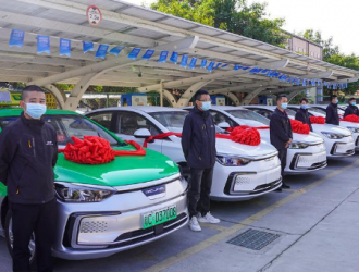 广东珠海市新能源乘用车换电站投运