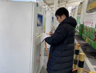 24小时巡查值守城运41座共享充电站保障春运绿色出行