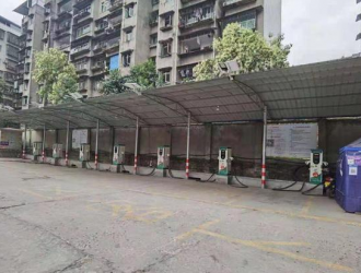 蓬安县公司：实施充电桩建设 推行“电能替代”