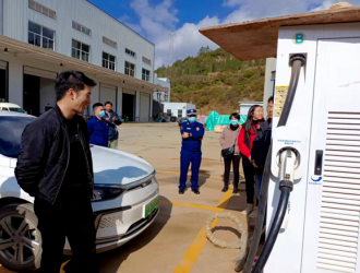 晋宁区强化新能源汽车充电站的安全生产