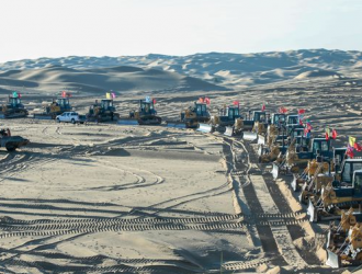 首批项目开工率超7成，风光大基地建设入佳境