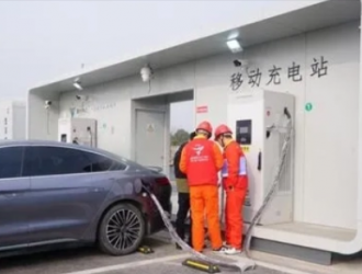 一体化可移动新能源汽车充电站在浙江衢州投运