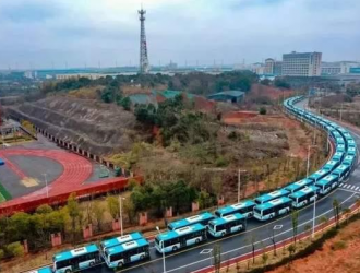 2022开门红！225辆宇通纯电动客车助力长沙“大交通”