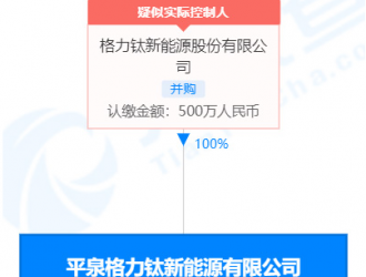格力控股子公司成立新公司 经营范围包含充电桩制造