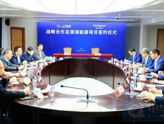 青山实业与上汽集团举行战略合作签约仪式