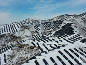 河北宣化：荒山光伏电站赋能乡村振兴