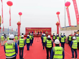 中国能建山西电建平定二期100兆瓦风电项目开工