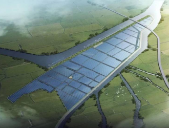 亚洲最大渔光互补光伏发电项目之一正式开工！