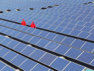 “屋顶光伏”发电 助力绿色发展