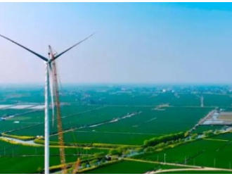 2.5MW！中国石化油田企业首台陆上风力发电机组落户江苏油田