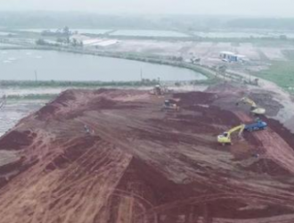 国家能源集团文昌神华100兆瓦渔光互补光伏发电项目有序推进