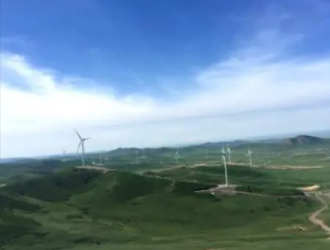中国能建天津电建承建的内蒙古北方上都风电项目开工