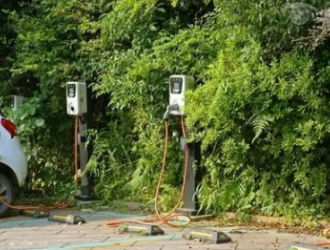 湖南长沙生态动物园专用充电站投入使用