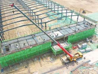 衡水高新区新能源汽车智能空调项目加紧施工