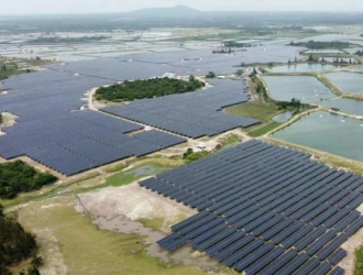 大唐海南文昌光伏项目并网发电一次成功