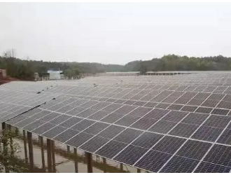 大唐华银醴陵泗汾镇鸭塘50MW光伏项目预计5月全容量投产