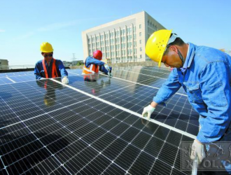 岳塘区政府大楼光伏电站有望月内并网发电