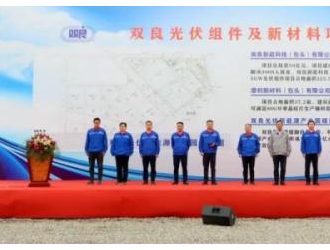 双良光伏组件及新材料项目正式动工兴建