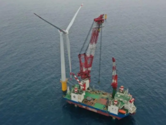 华电重工2200T深水自升式风电安装船正式开工建设
