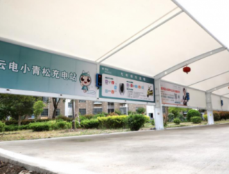 江苏灌云：全市首个电动自行车集中充电站在灌云建成运营