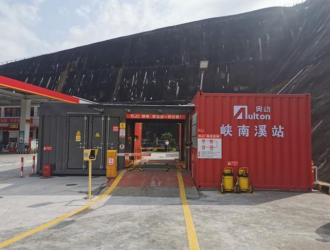丰都县首批新能源换电巡游出租汽车投入运营