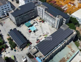 迈贝特承建 BIPV 分布式光伏发电项目顺利并网