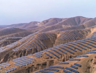 "十四五"期间甘肃个光伏大型地面电站全容量并网