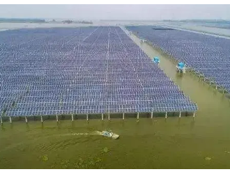 淮河水利委员会视频督办江苏省天岗湖光伏等碍洪问题