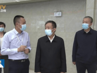 内蒙古自治区党委书记孙绍骋到访内蒙古通威调研