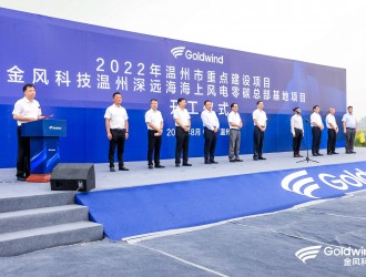 162亿！金风科技温州深远海海上风电零碳总部基地项目开工