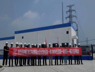中核汇能江苏泗洪70万千瓦生态能源一体化项目成功并网